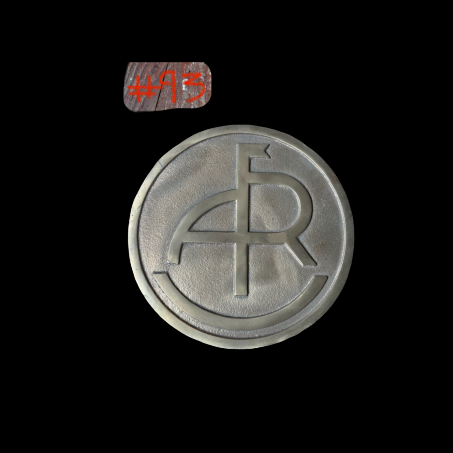 #93 AR Bronze Builders Plate