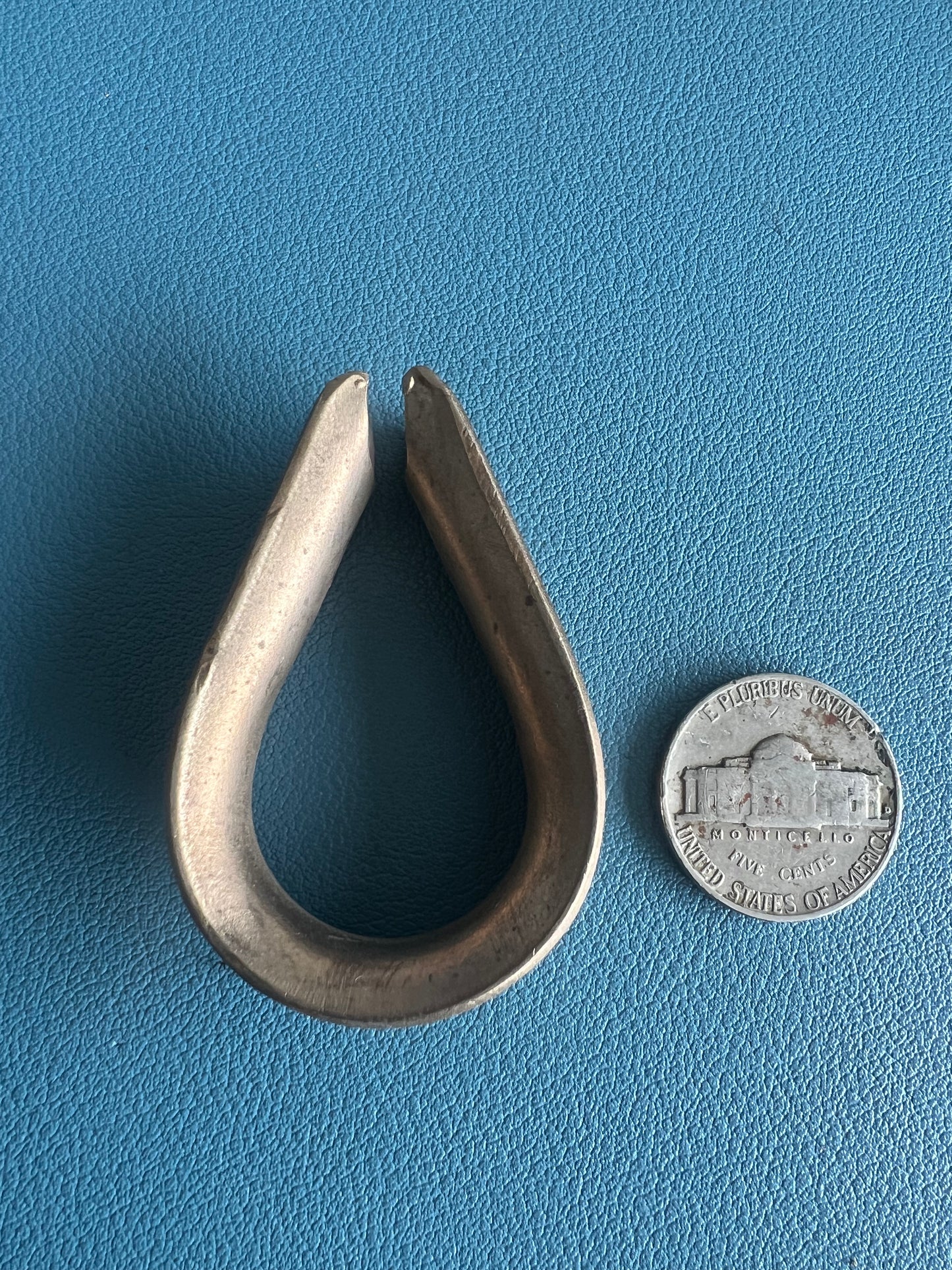 Bronze Open Thimble 5/16"
