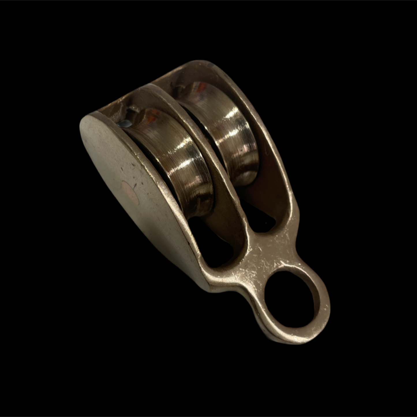 CLOSE UP Bristol Bronze Double Fast Eye Block