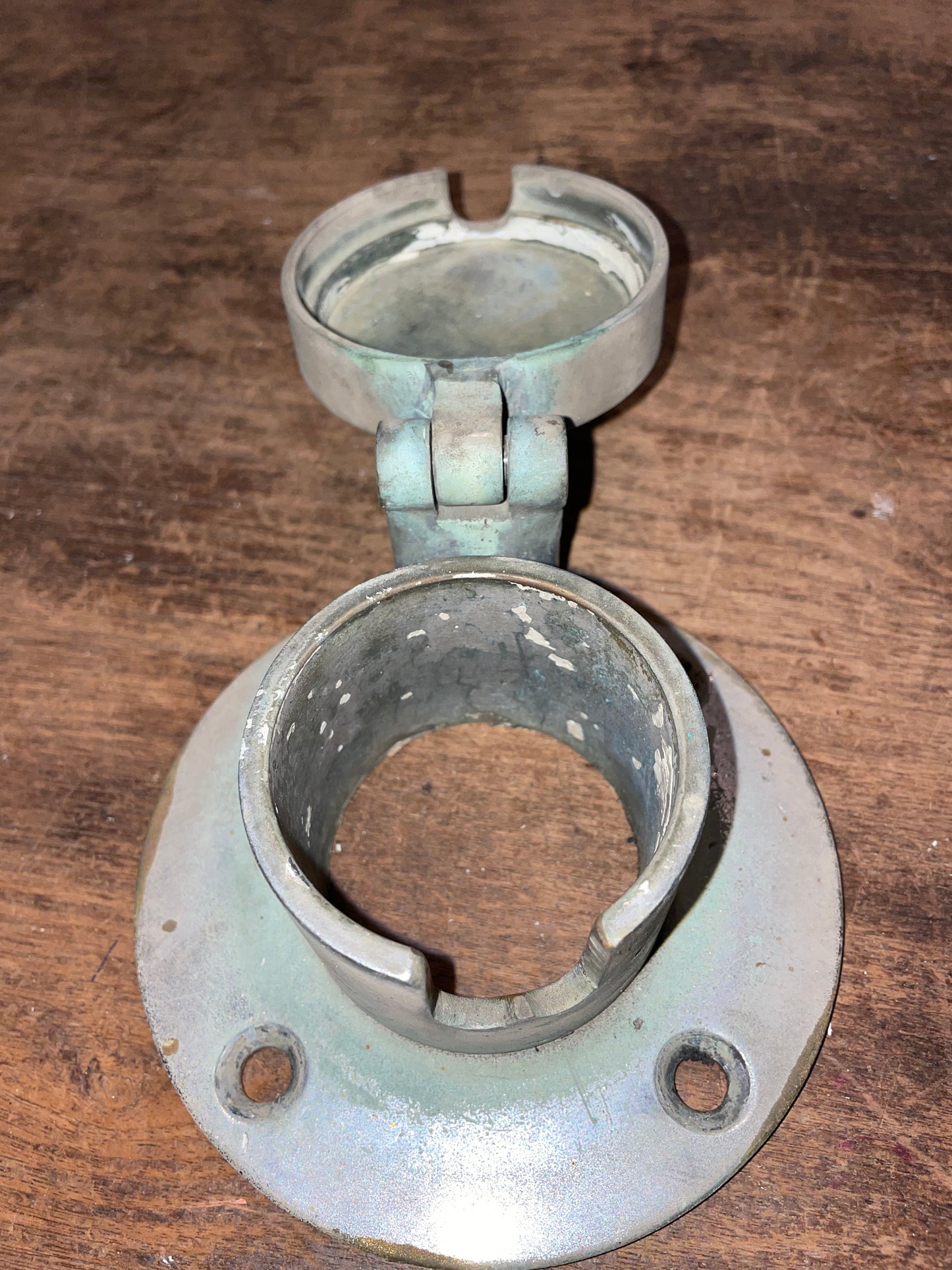 Bronze Round Anchor Hawse- 4 3/4” Base