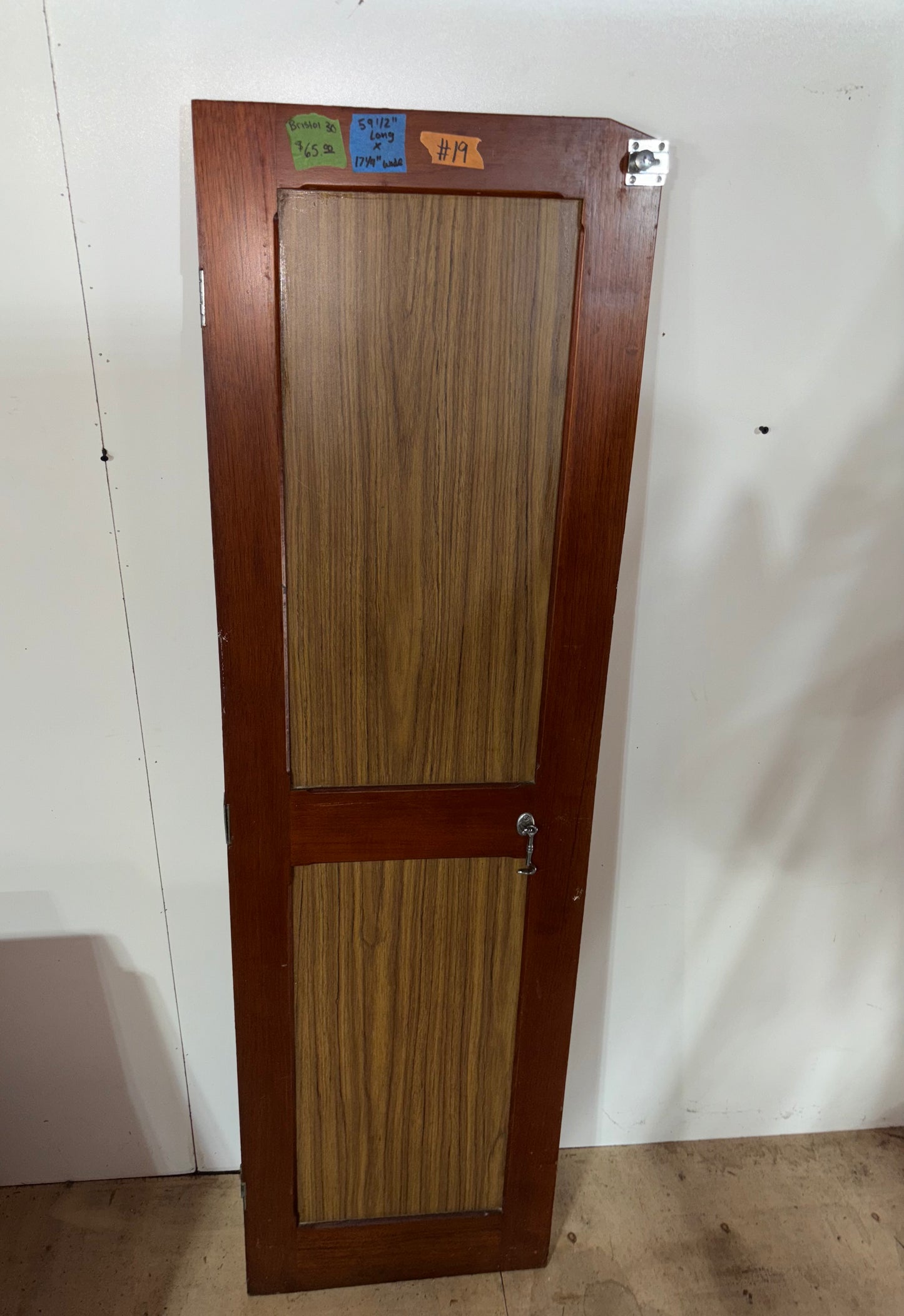 Bristol 30 Interior Door - 59 1/2" x 17 1/4" x 7/8" -- #19