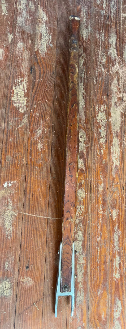 43 1/2" Long Curved Tiller Handle -- #2