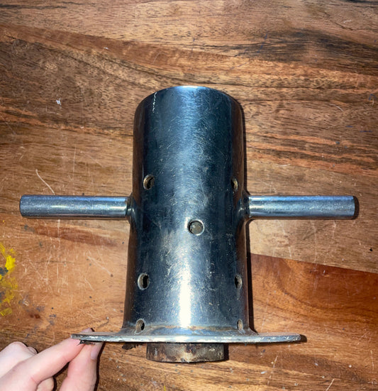 Stainless Steel Hollow Bollard Cleat - 5 3/8” Base