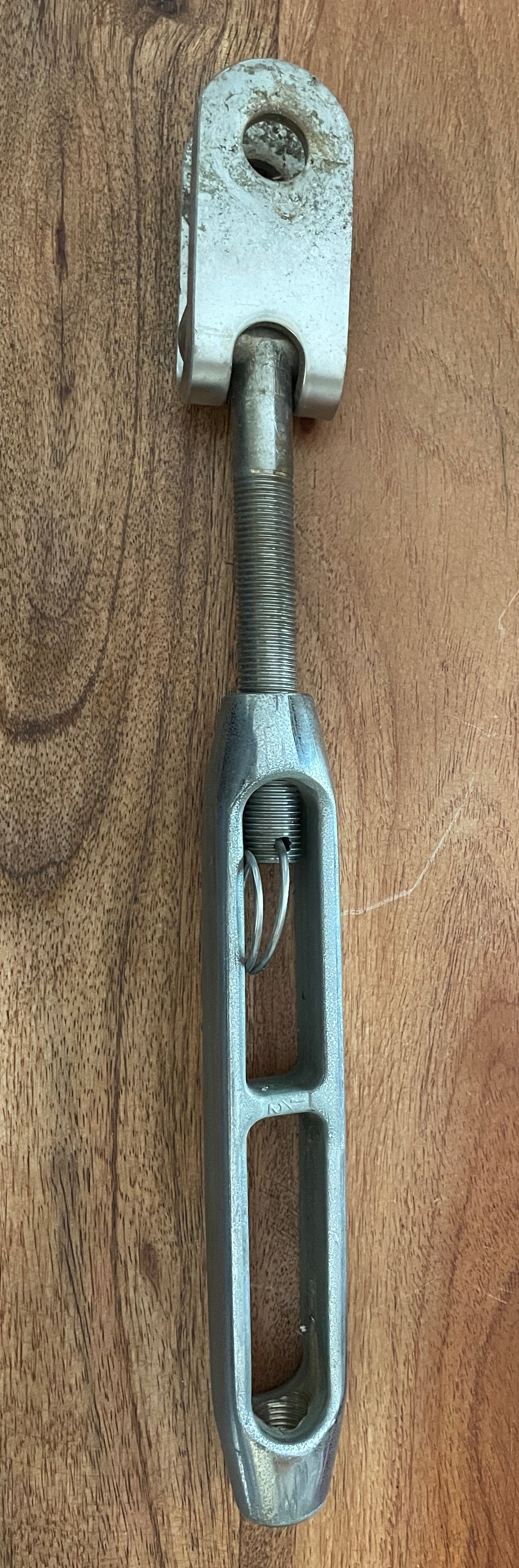 Chromed Bronze 1/2” Open Bodied Turnbuckle