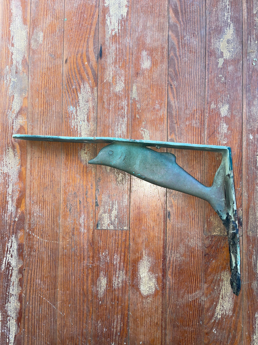 Solid Bronze Dolphin Swim Platform Bracket