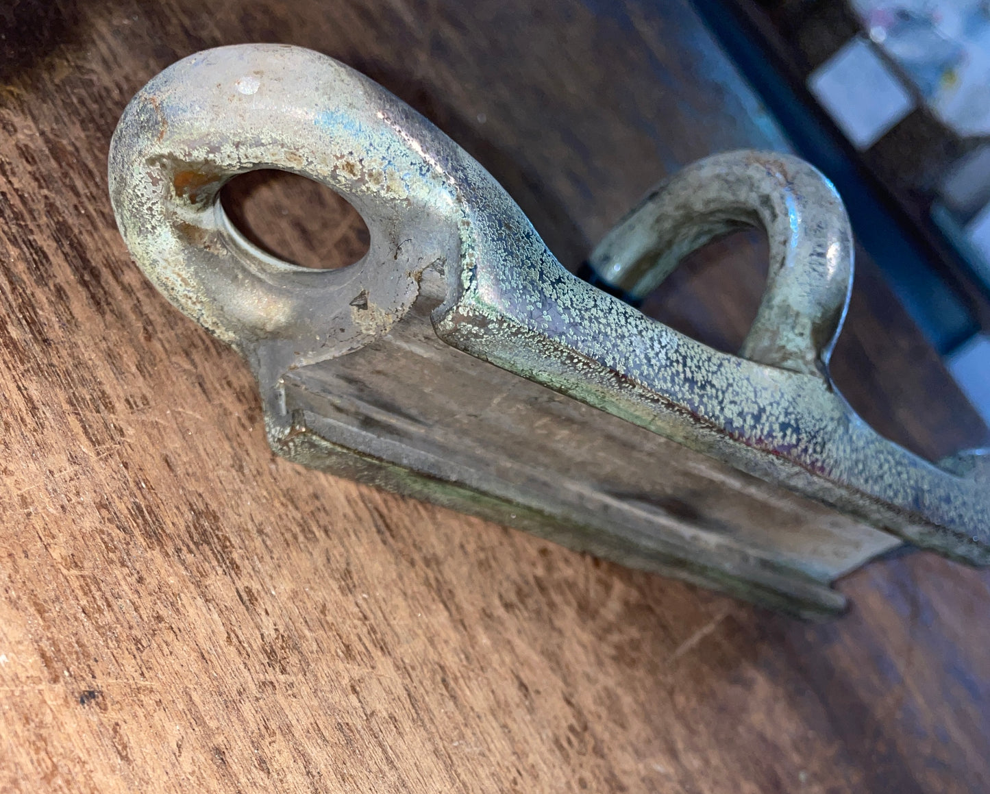 Chromed Bronze Towable Spinnaker Track Car 1 1/4”