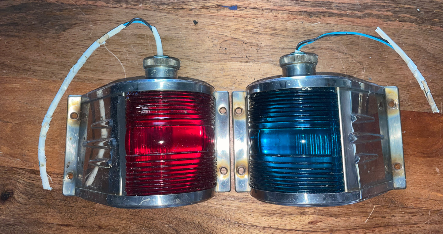 PAIR Stainless Steel Navigation Lights
