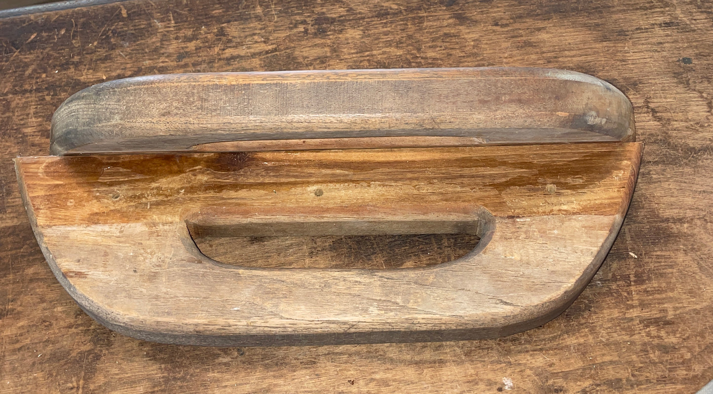 Pair 15 1/4” Teak Handrails Removed From Ericson 29