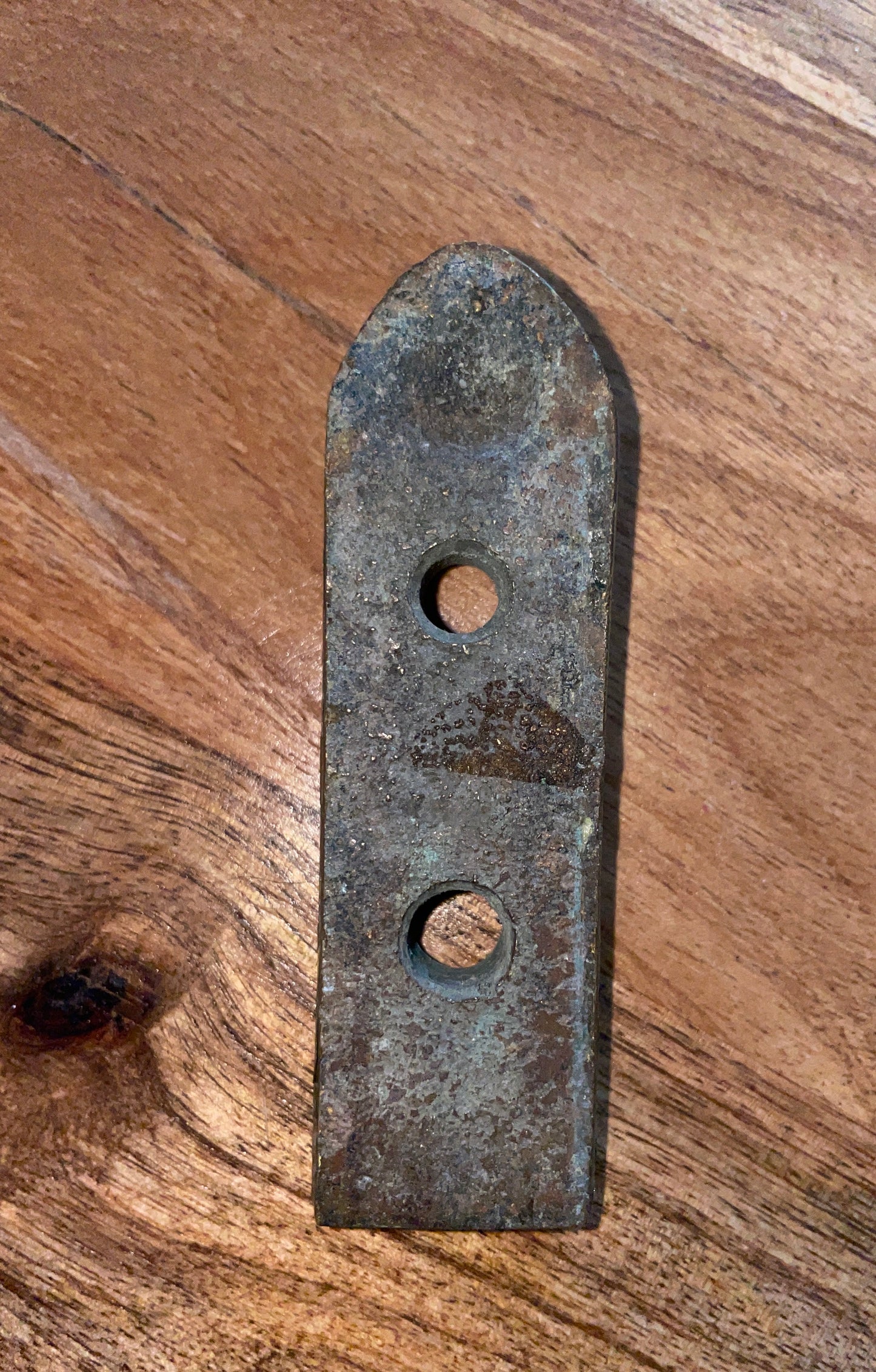 Vintage Bronze 1” Track End