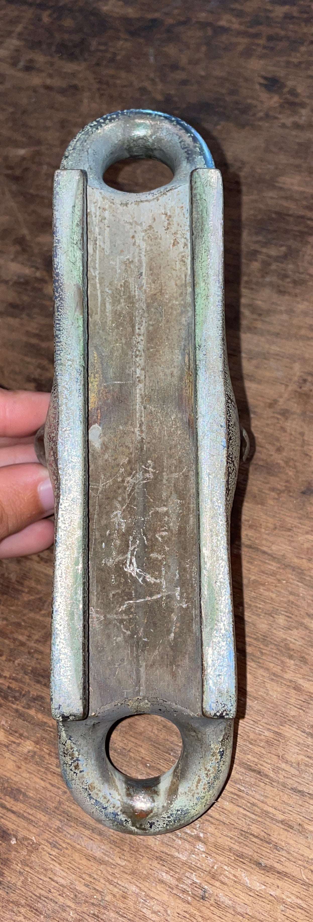 Chromed Bronze Towable Spinnaker Track Car 1 1/4”