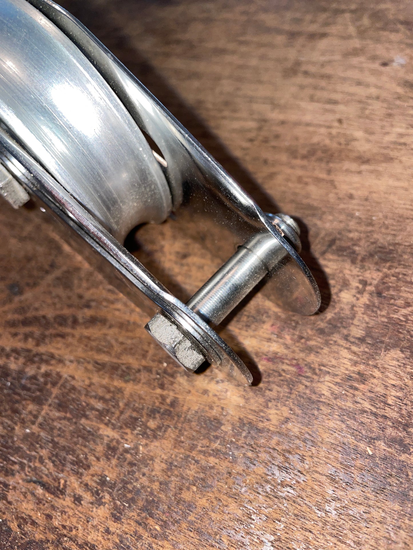 Large Ronstan Fixed Single 3” Sheave Block- 9/16” Line