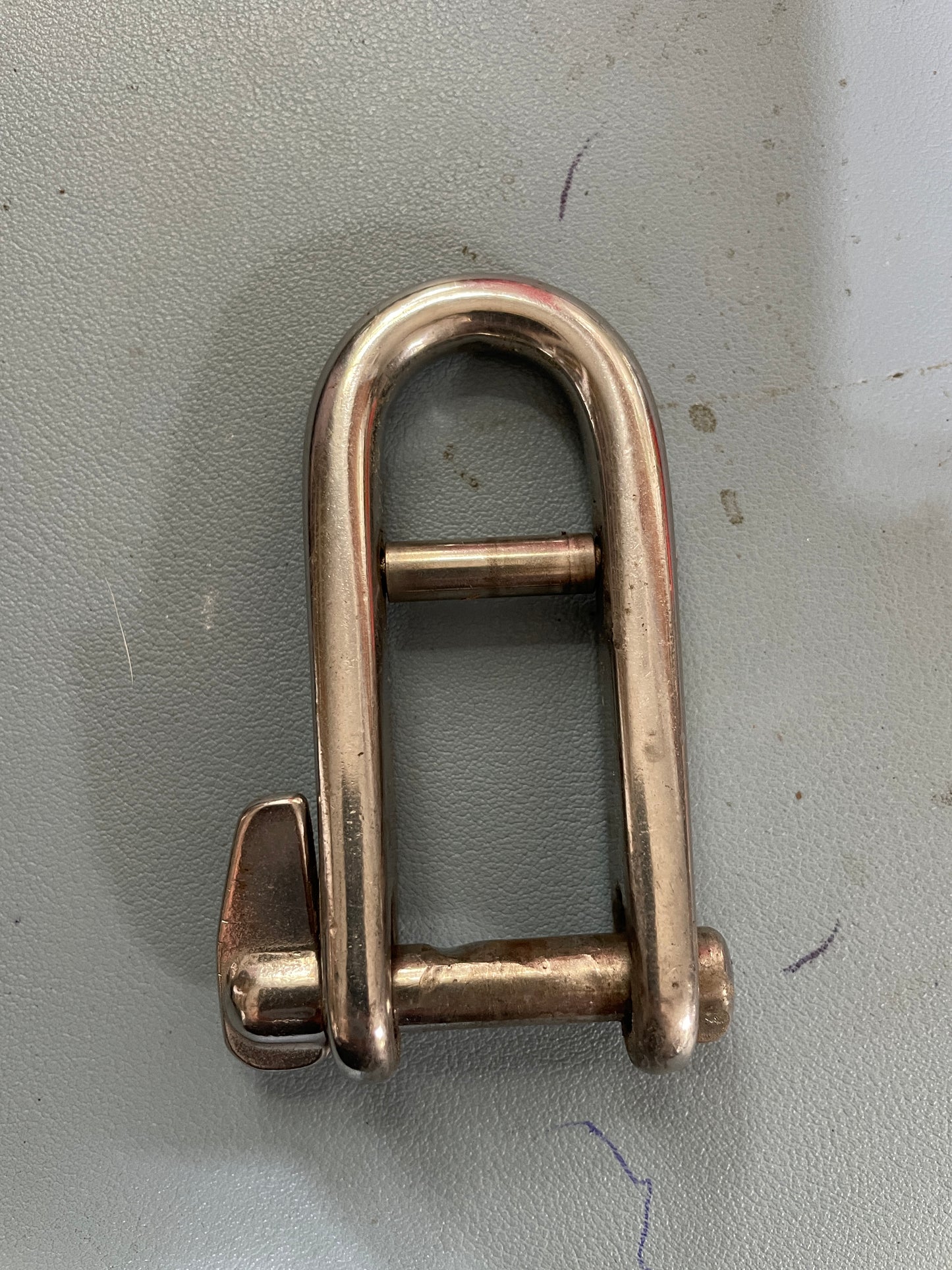Stainless Steel Wichard Fixed Bail Shackle - 13/16" Width