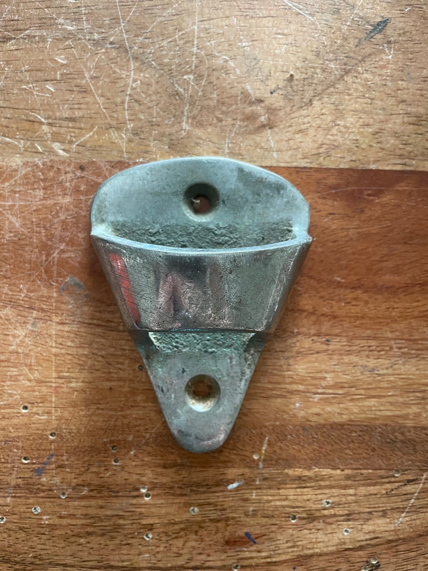 Chromed Bronze Wilcox Crittenden Anchor Chock Piece