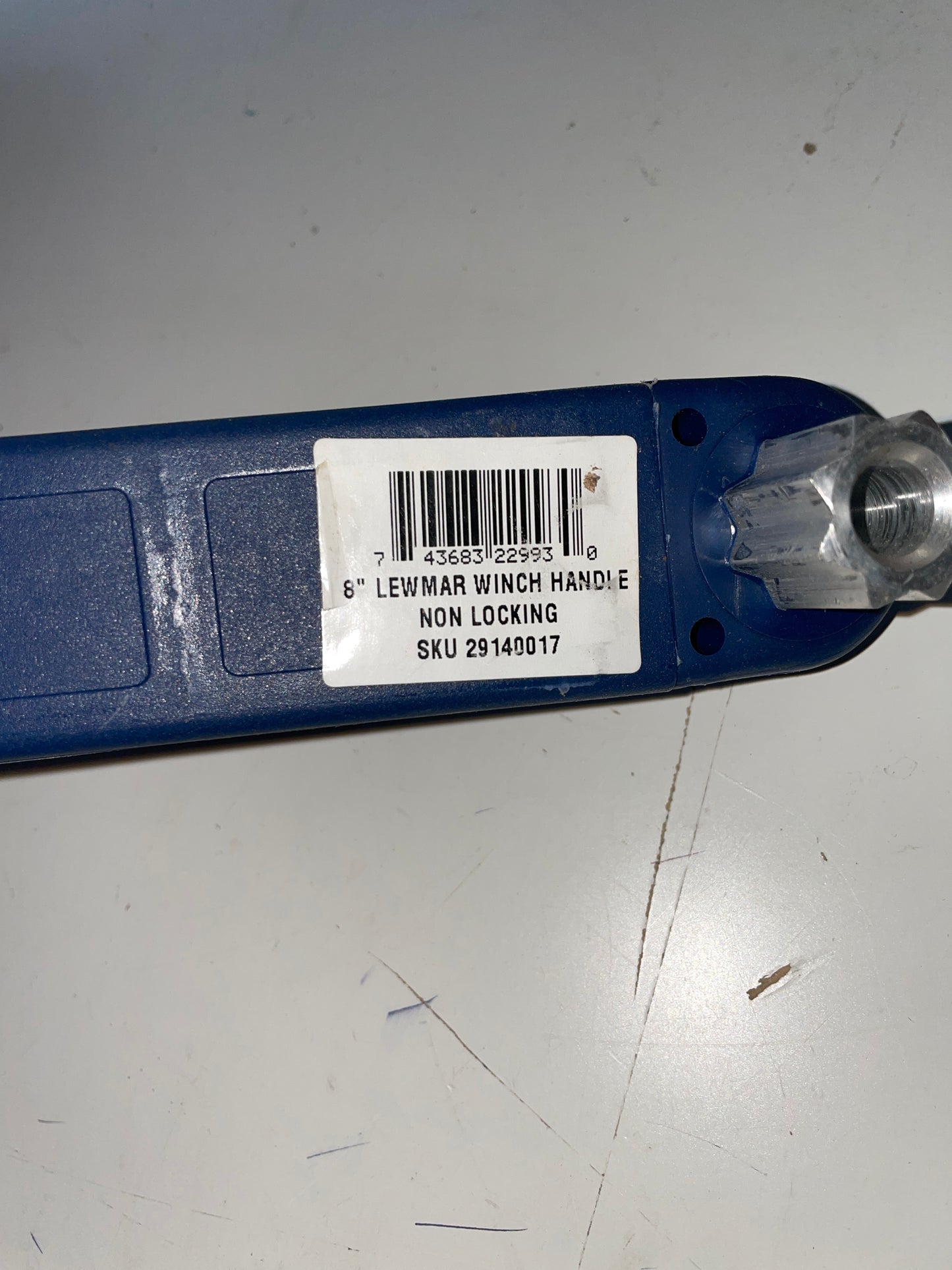 8" Navy Floating Lewmar Winch Handle - Like New