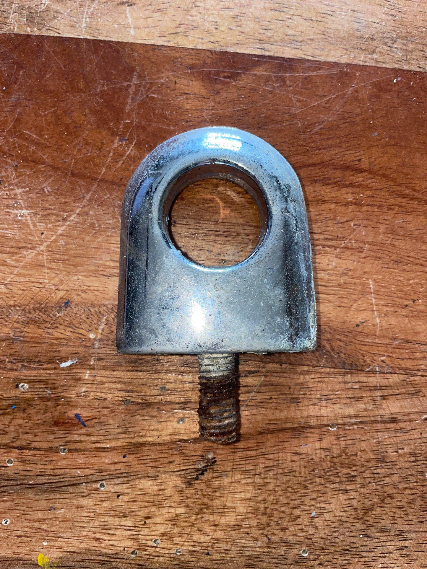 Chromed Bronze Through Deck Pad Eye - 1”