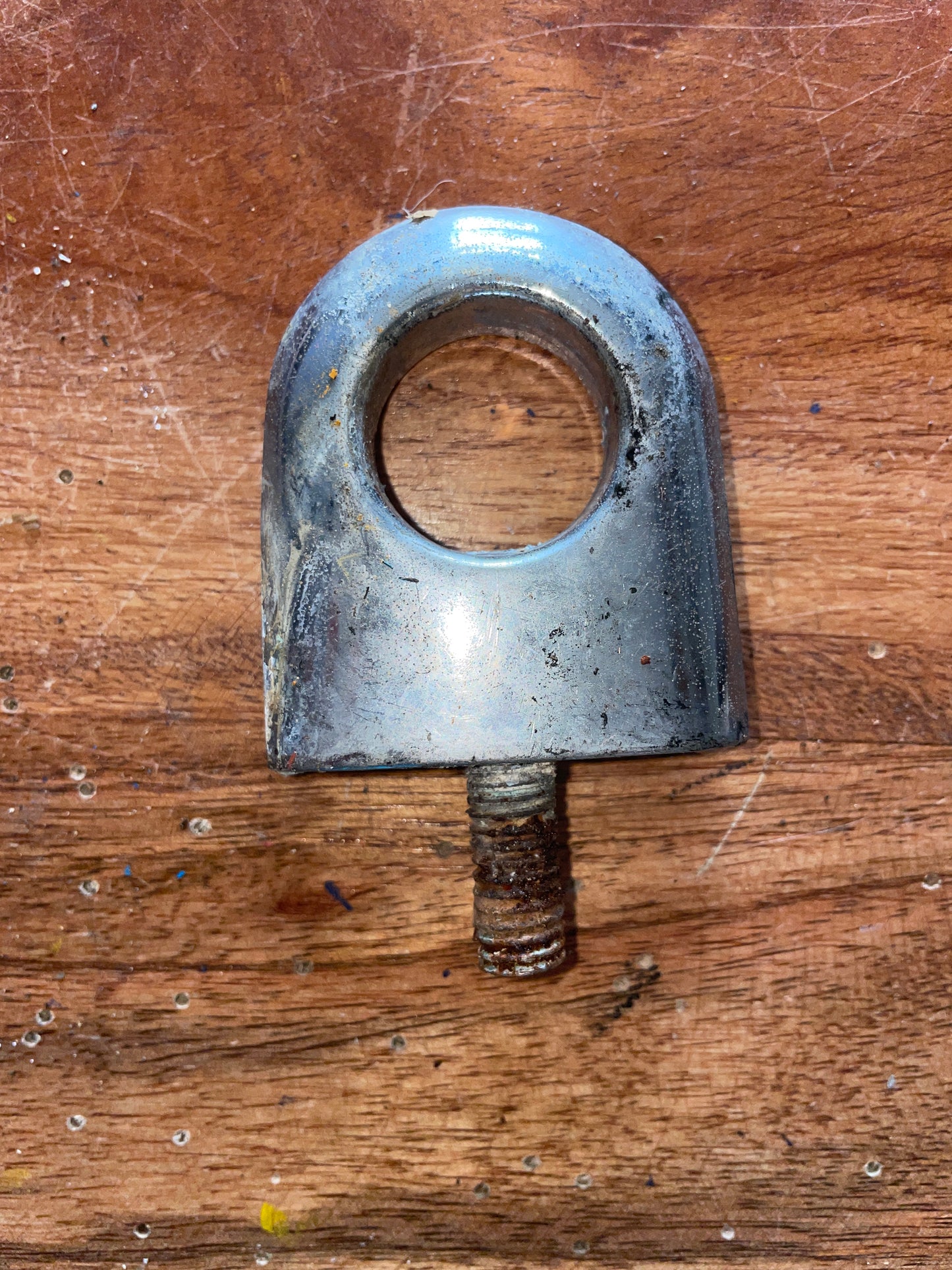 Chromed Bronze Through Deck Pad Eye - 1”