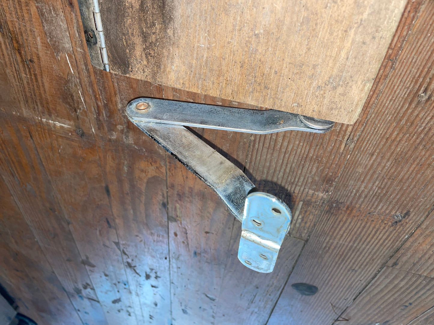 Teak Folding Foot Rest With Stainless Hardware