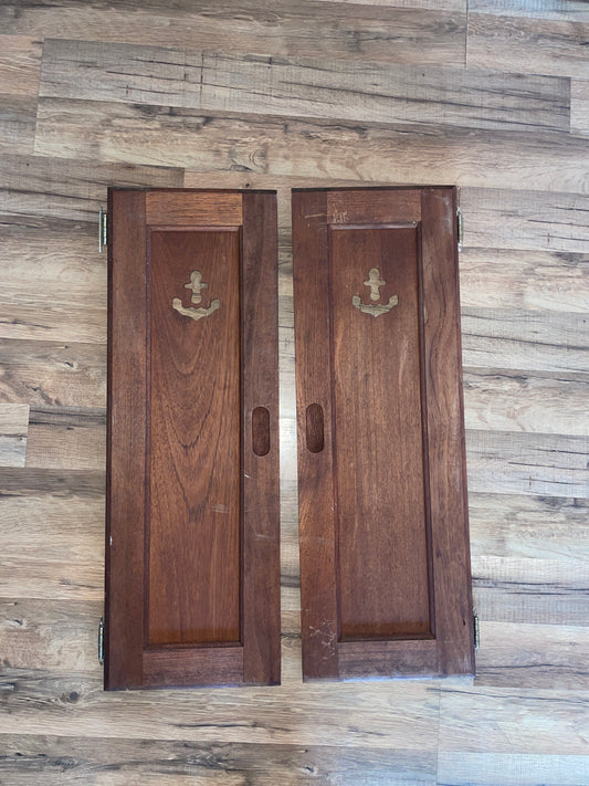 PAIR Catalina 30 Long Interior Door - ID 28 3/4” Long x 9 3/4” Wide #101