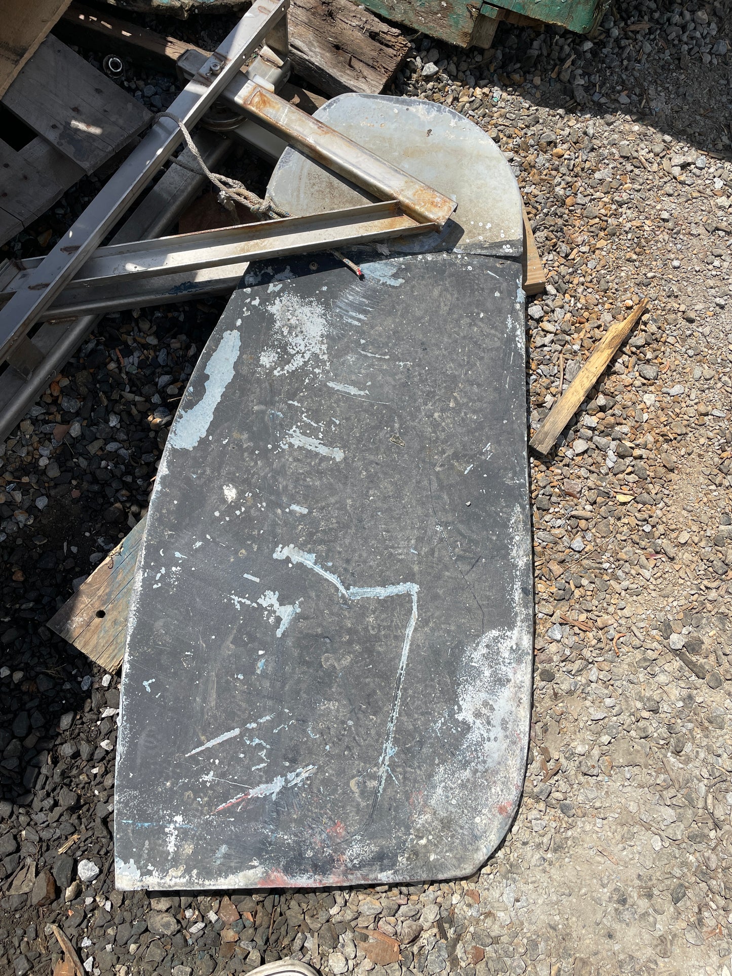 Hunter 216 Lead Keel