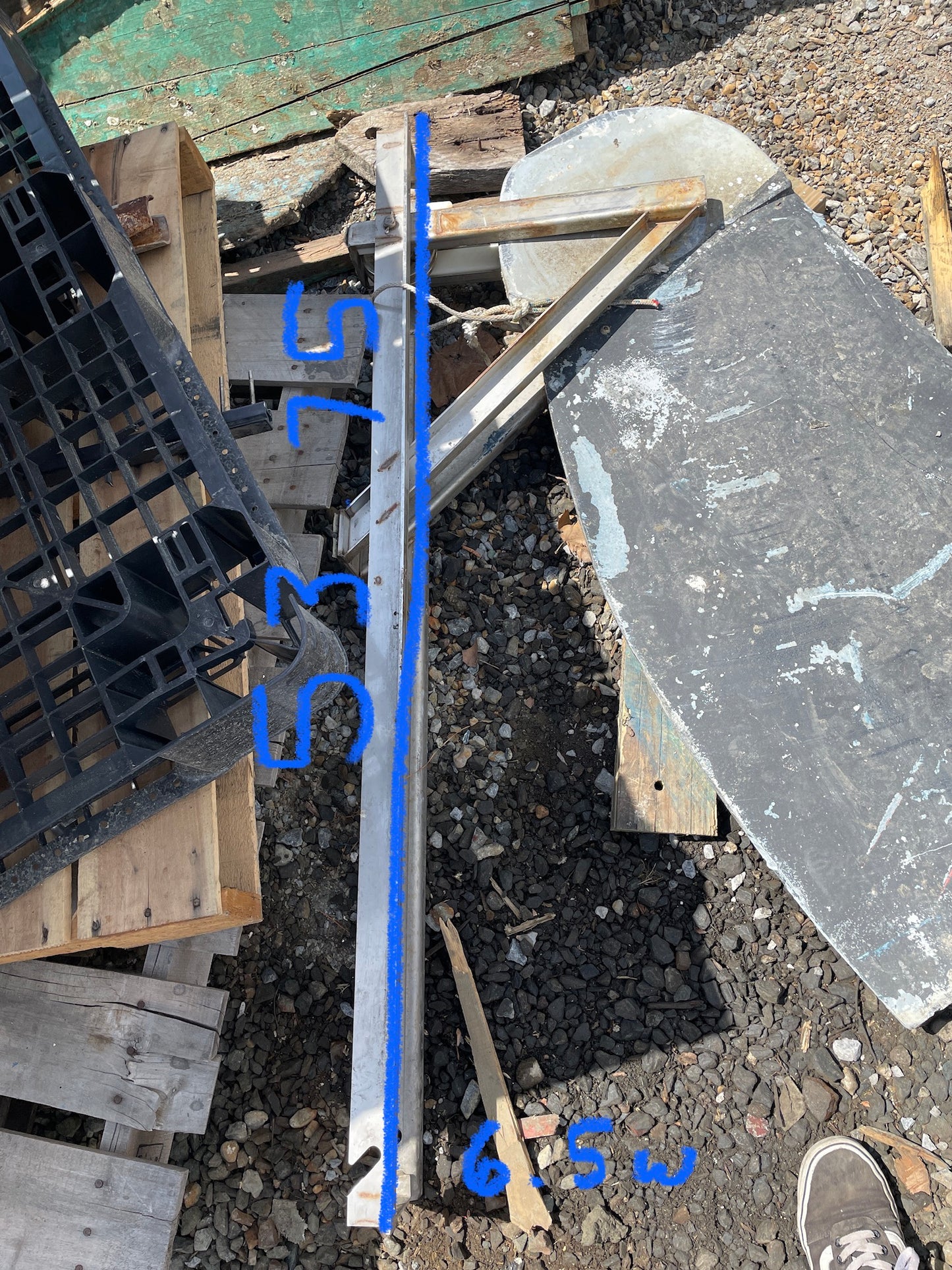 Hunter 216 Lead Keel
