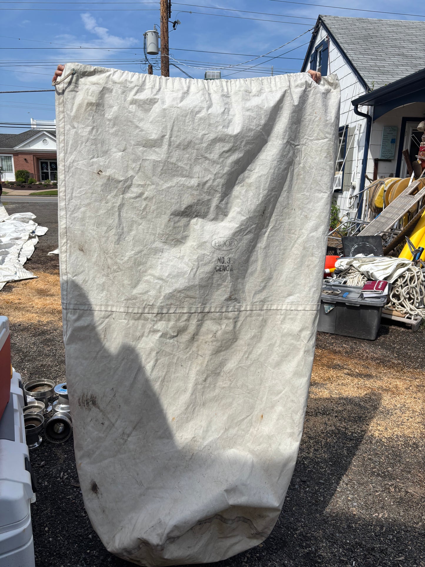 No 3 Genoa Sail - 41’7” Leech x 45’9” Luff x 13’7” Foot