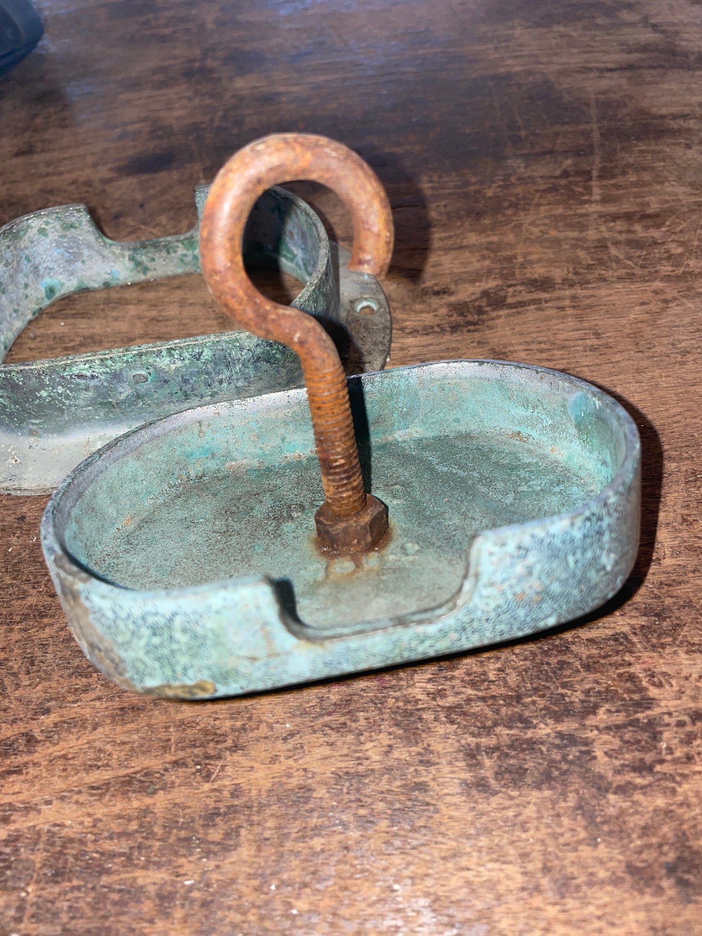 Perko 750-C Chromed Bronze Anchor Hawse- OD 5 1/4”L x 4”W