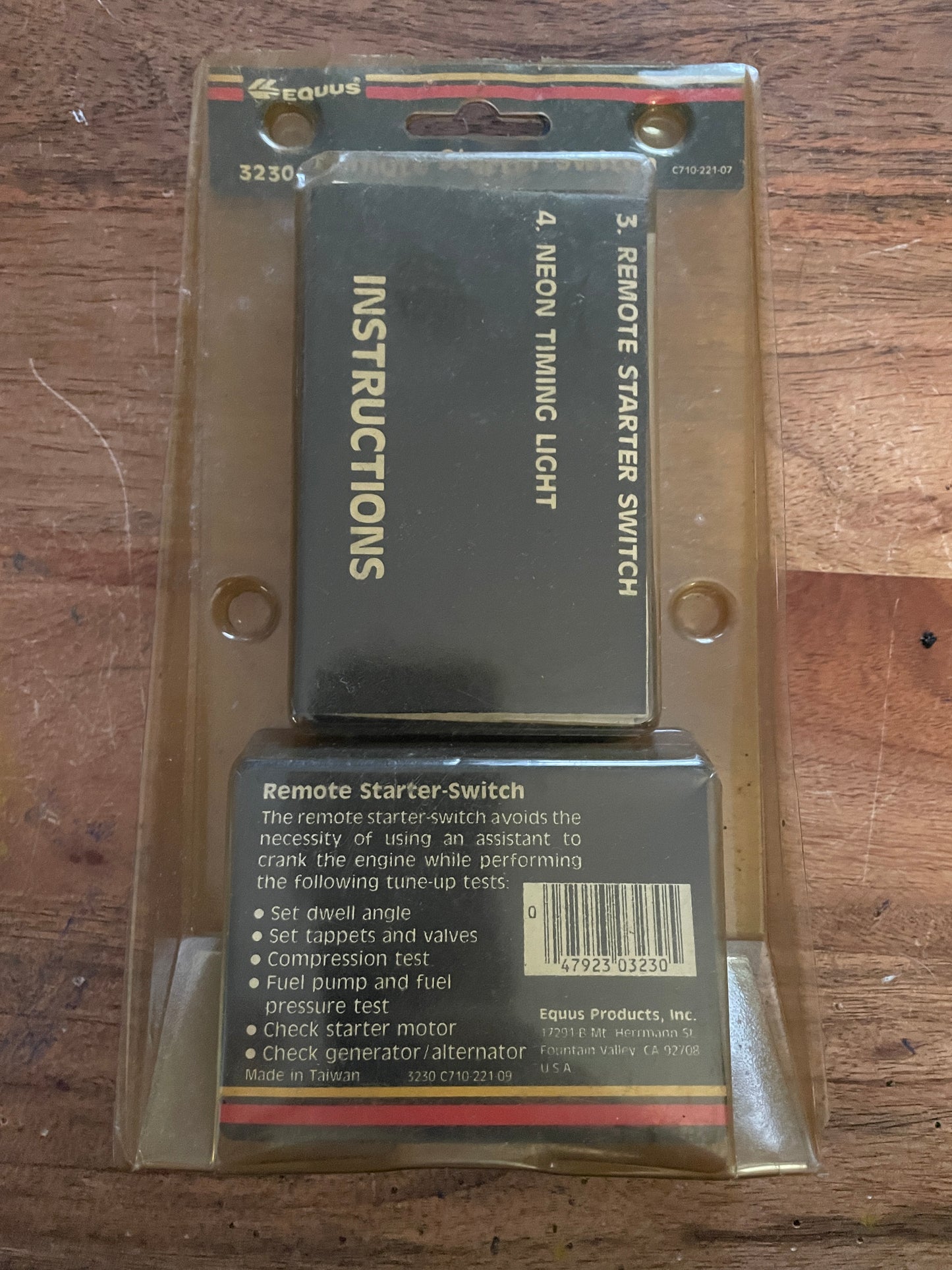 Equus 3230 Remote Starter Switch - NEW