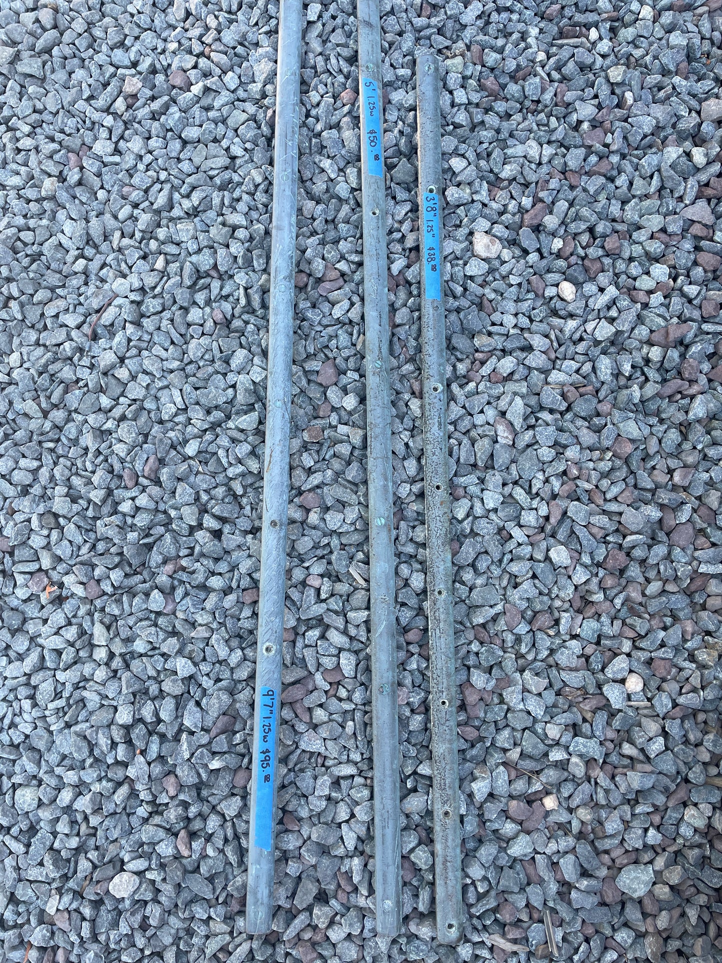 Solid Brass 1 1/4” Rub Rail Piece
