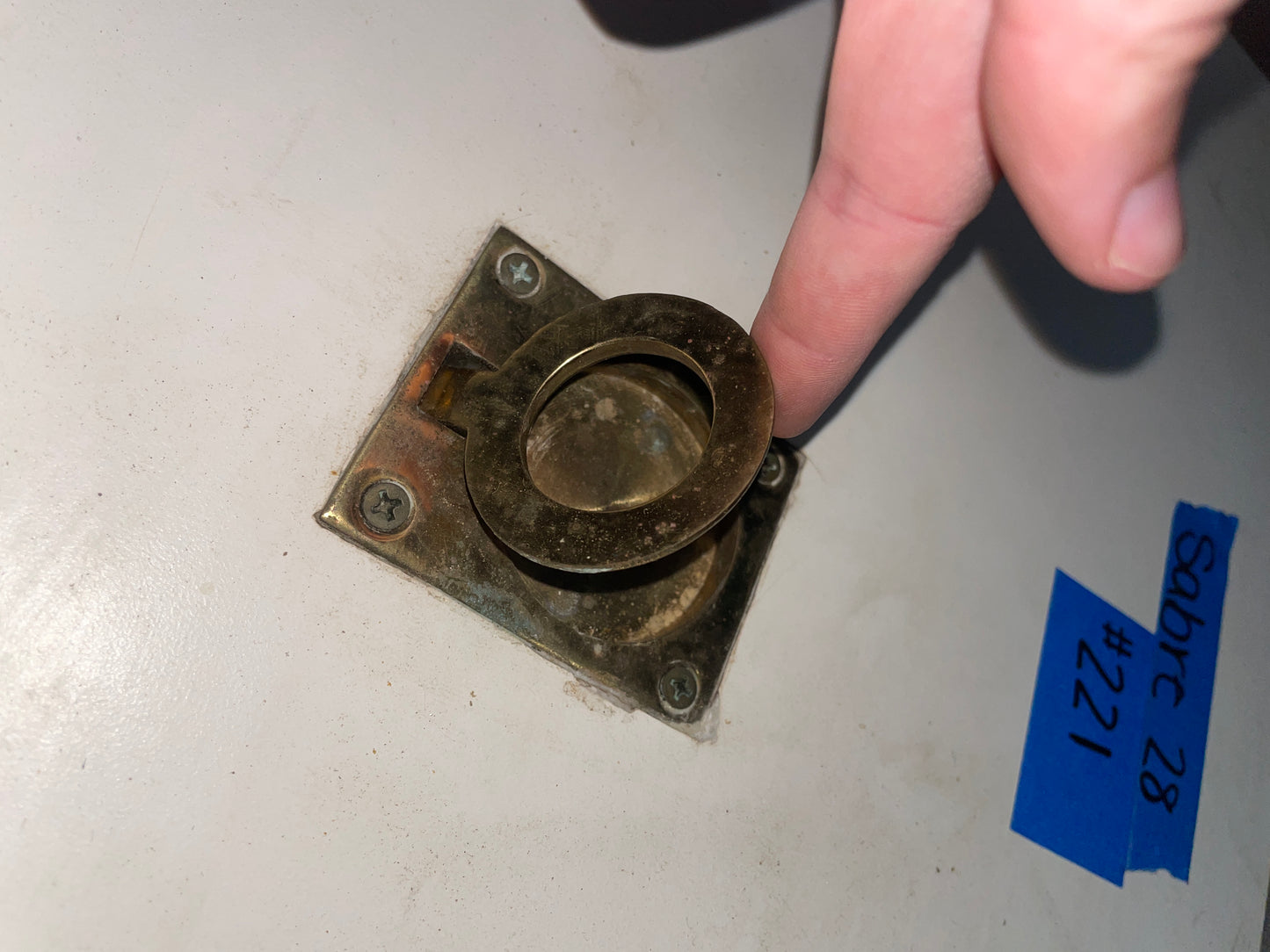 Sabre 28 Floor Hatch -- #221