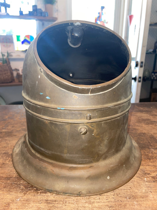 Vintage Brass Binnacle Housing