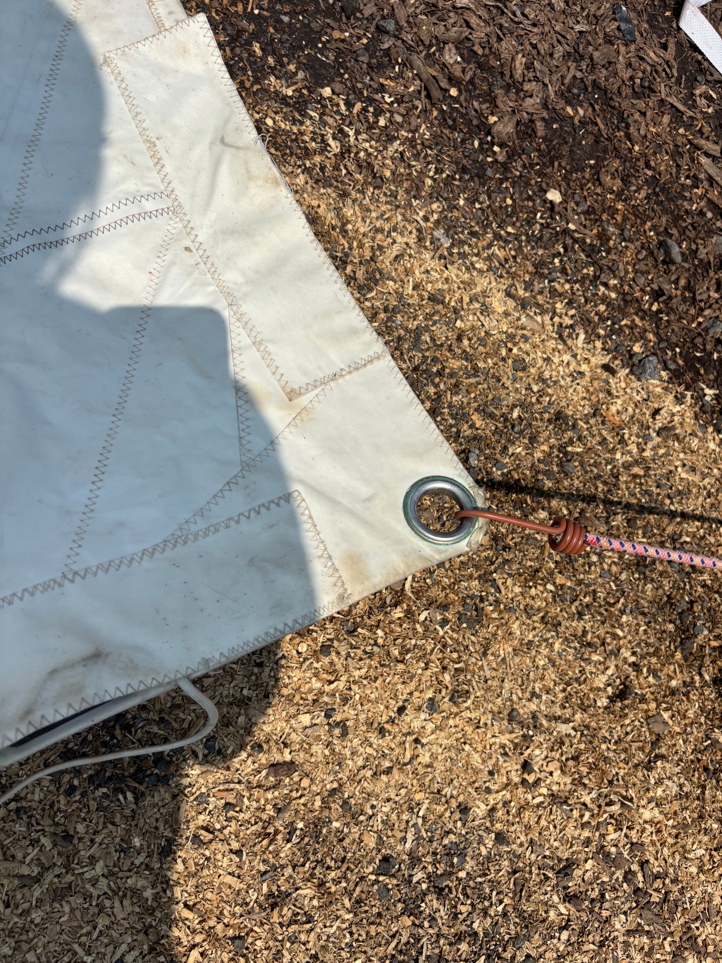 32’2” x 32’4” x 19’7” Numbered Head Sail
