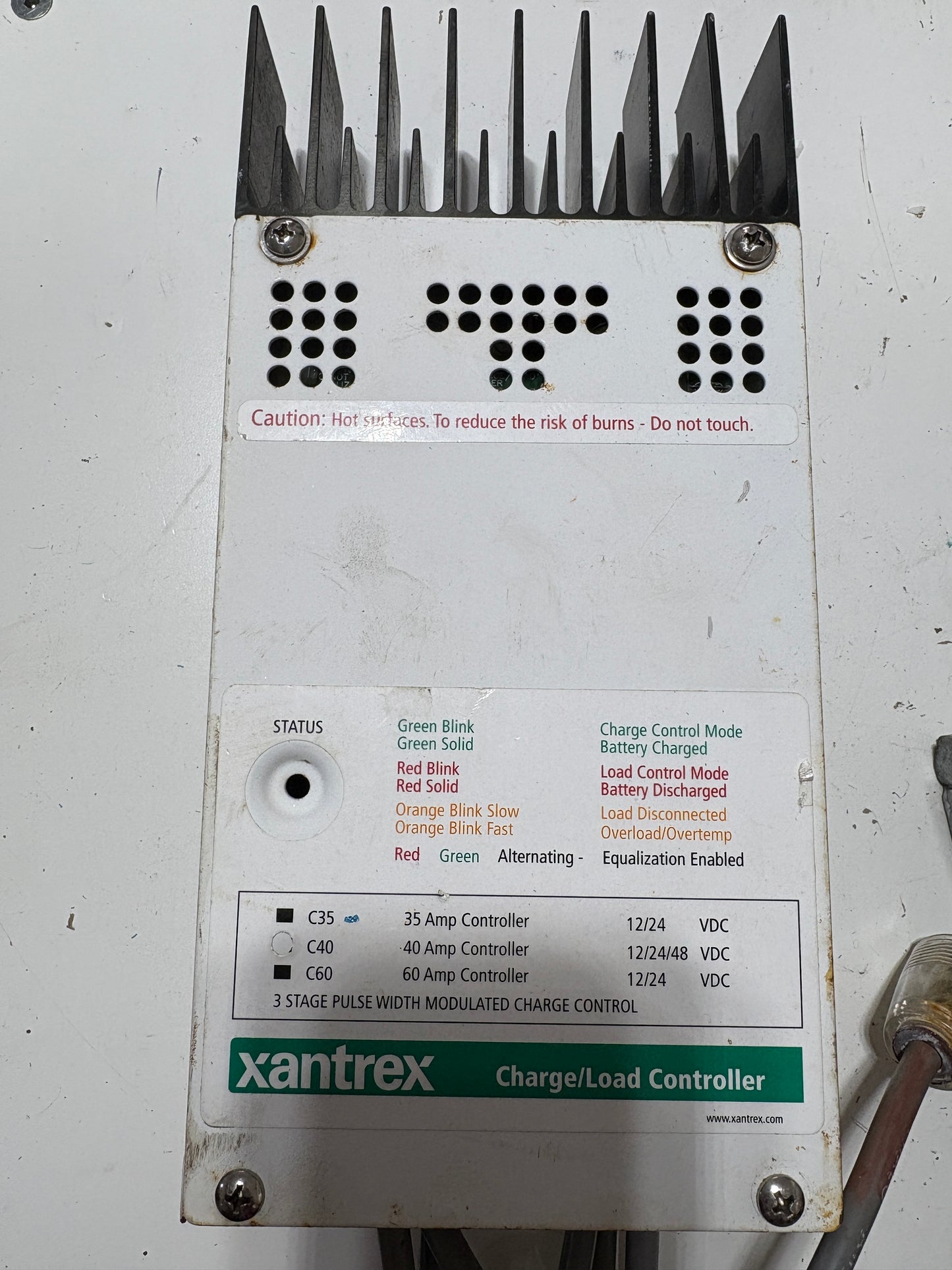Blue Sky Solar Boost 2512i and Xantrex C35 C-Series Solar Charge Controller 40 Amps