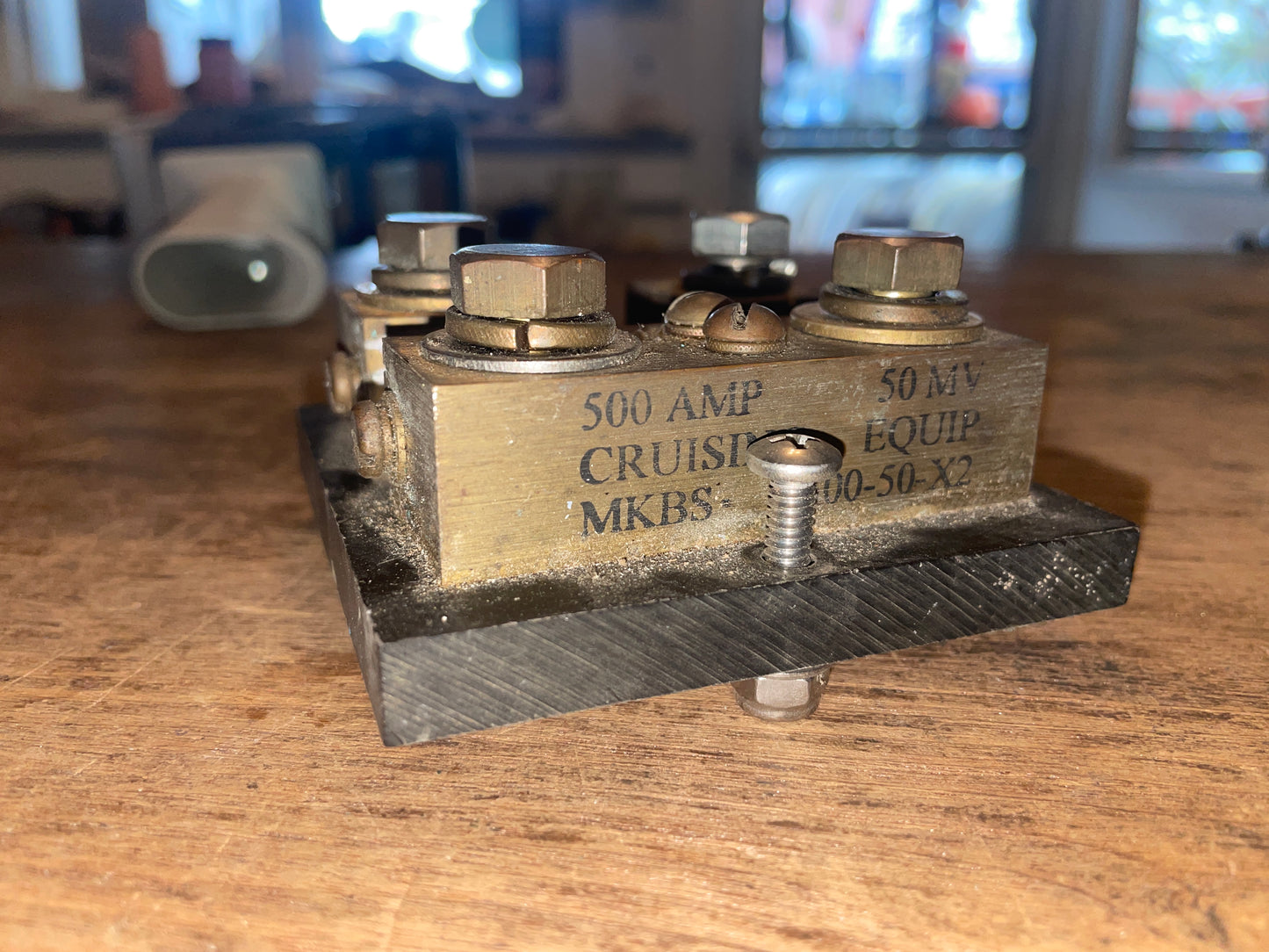 Cruising Equipment Marine Boat Shunt 500 AMP 50 MV MKBS 500-50-X2