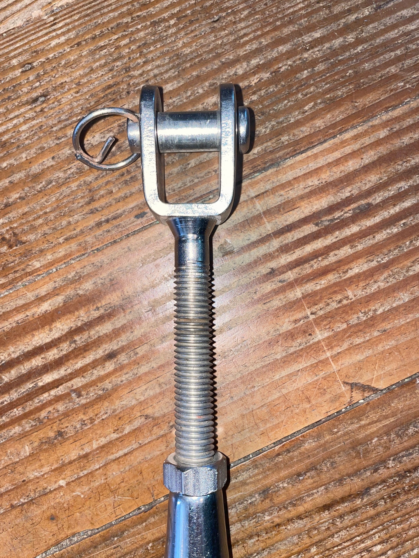 Stainless Steel Closed Body T-Bolt Toggle Jaw x Jaw- 7/16”