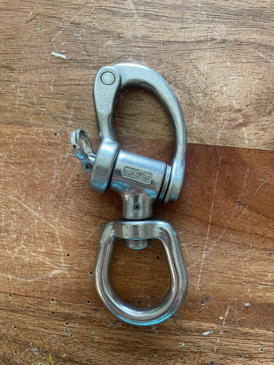 Nicro Marine #3850468 Stainless Steel Swivel Bail Shackle - 1” Bail