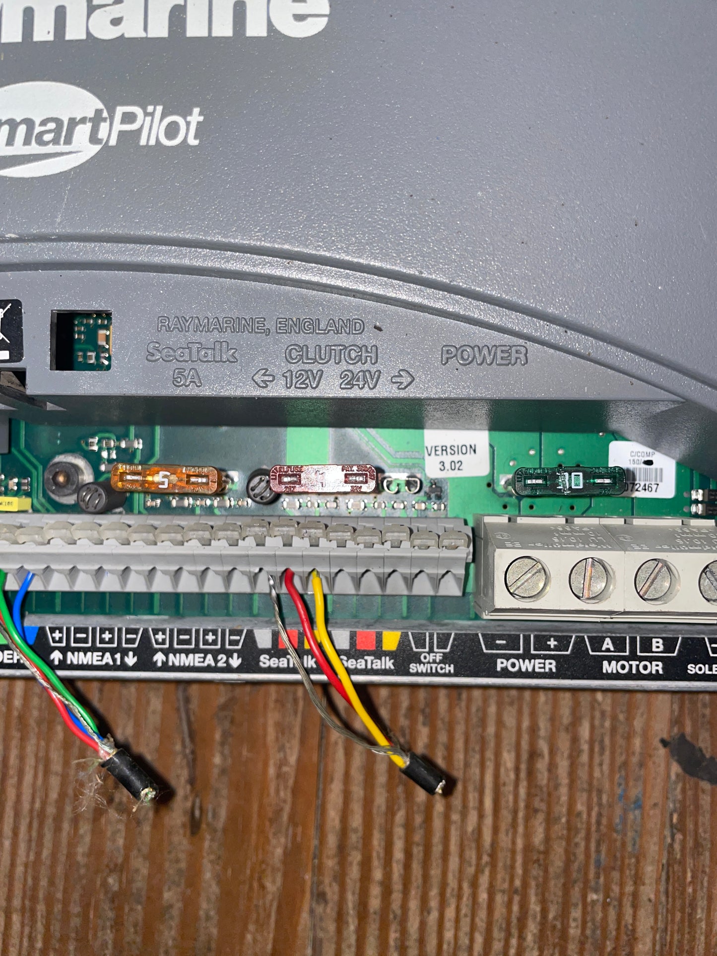 RayMarine S2 SmartPilot Computer With Controls -E12054