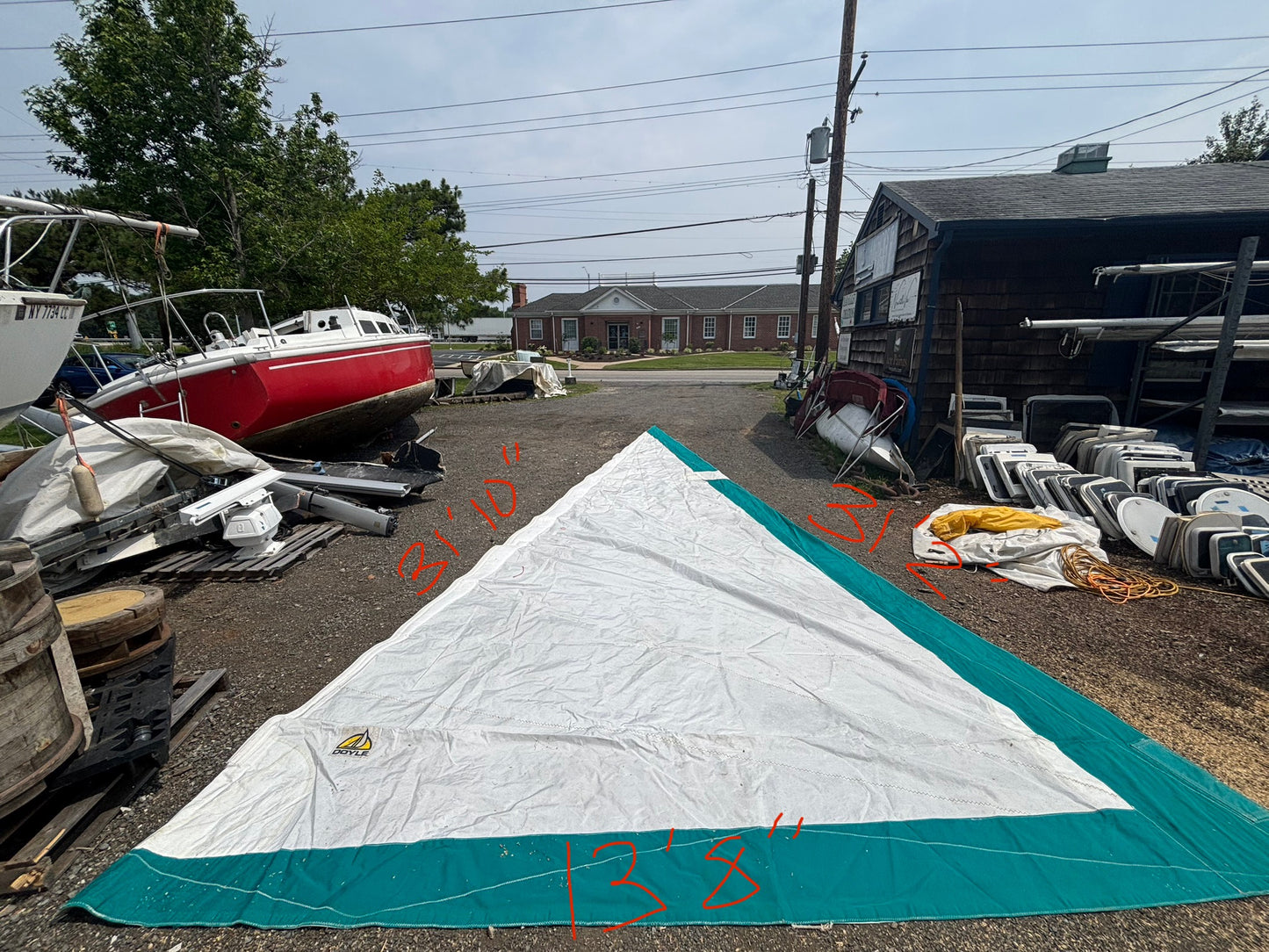 Seadog Roller Furling/Furler Genoa Sail — 31’10” x 31’2” x 13’8”