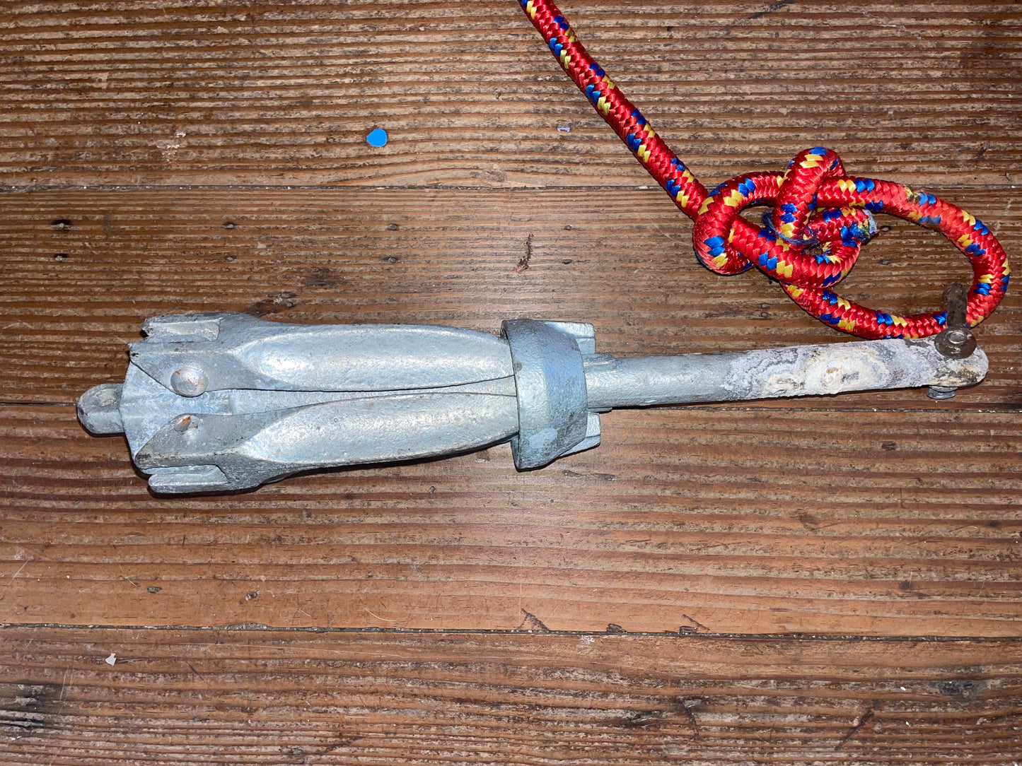 3/8” x 100’ Diamond Braided Rope With 1.4KG Galvanized Folding Grappling Anchor