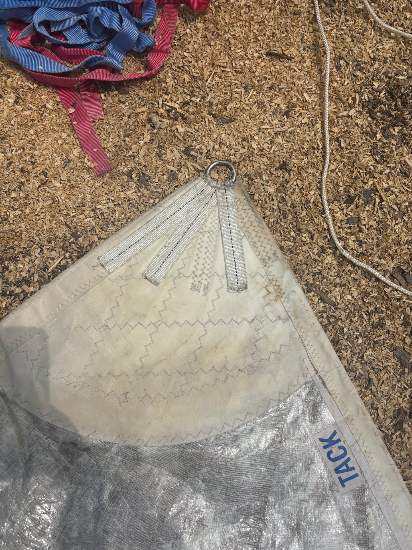 AS IS — 32’ 2” x 32’ 2” x 18’ Symmetrical Performance Sail
