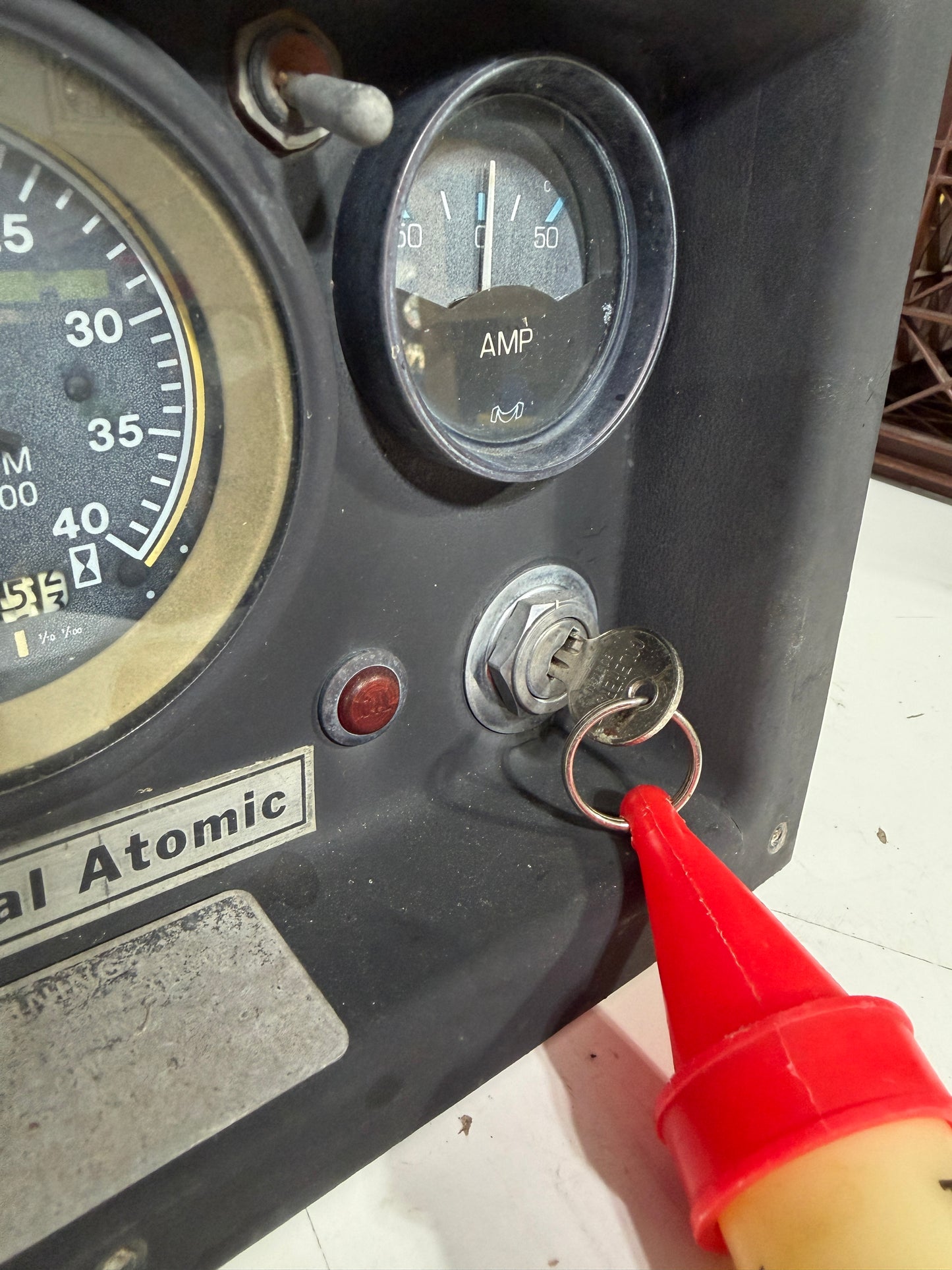 Atomic 4 Engine Panel - With Key