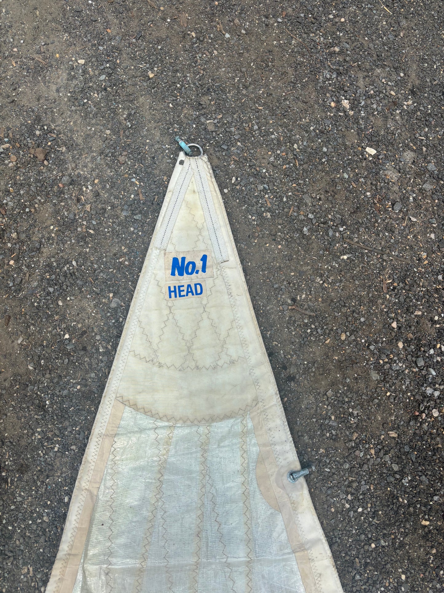 AS IS — 32’ 2” x 32’ 2” x 18’ Symmetrical Performance Sail