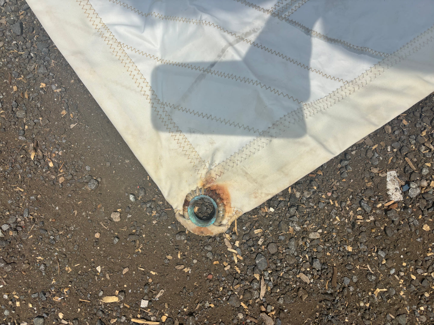 R38 Super Storm Jib Sail — 20’5” Luff x 17’5” Leech x 9’5” Foot