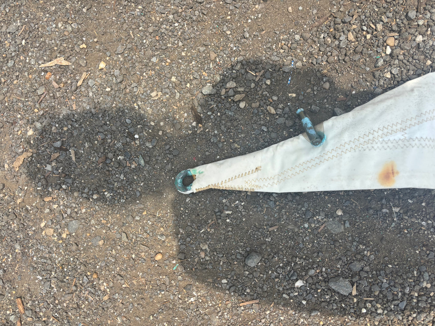 R38 Super Storm Jib Sail — 20’5” Luff x 17’5” Leech x 9’5” Foot