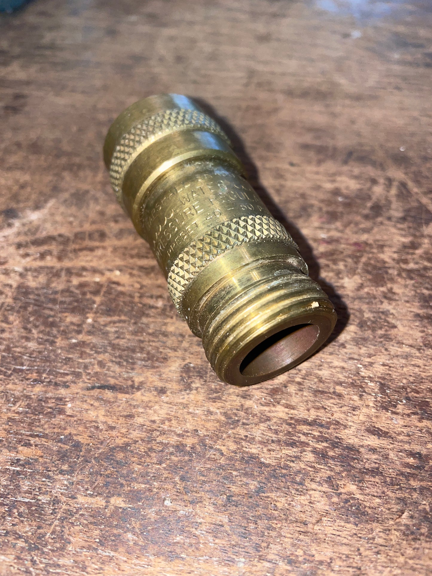 Marshall Brass Water Pressure Regulator