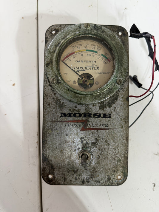 Vintage Morse Charge Indicator Off Allied Seabreeze 33