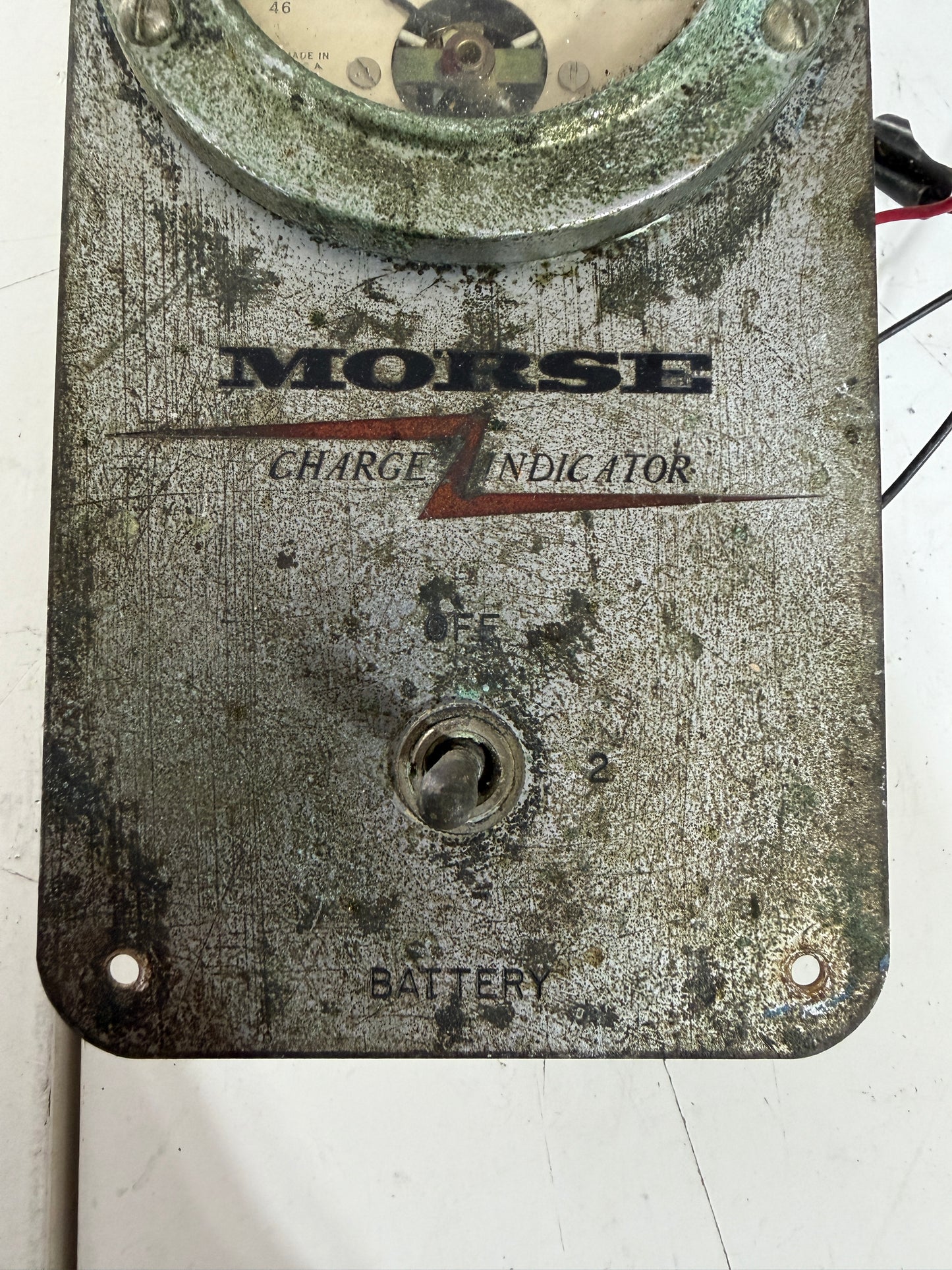 Vintage Morse Charge Indicator Off Allied Seabreeze 33