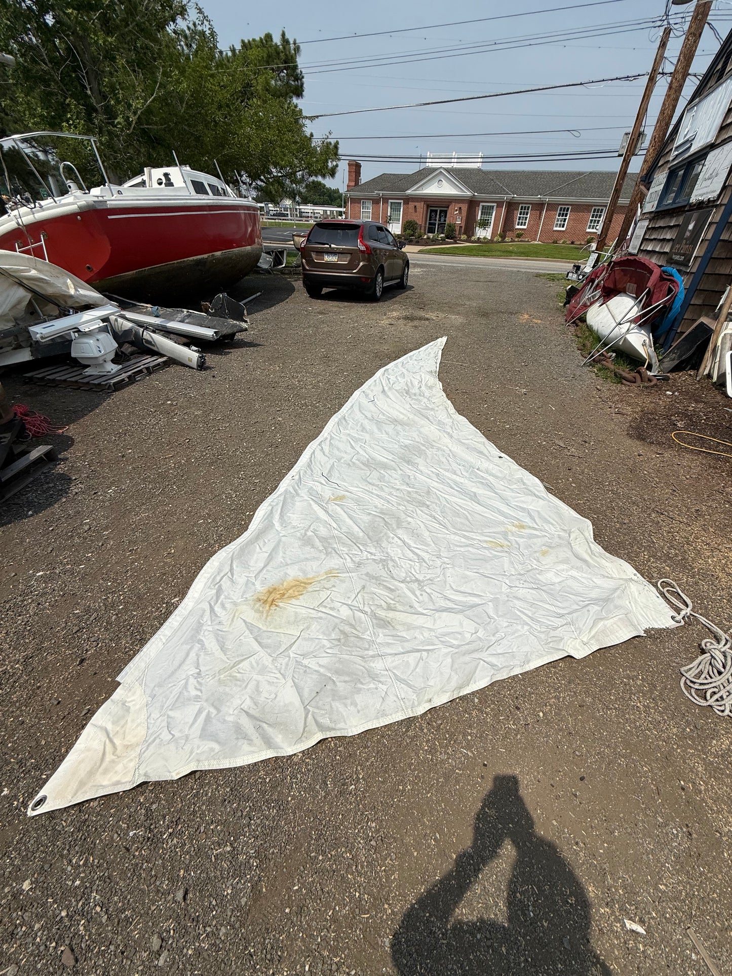 Seafarer Jib Sail — 22’2” Luff x 19’5” Leech x 8’7” Foot