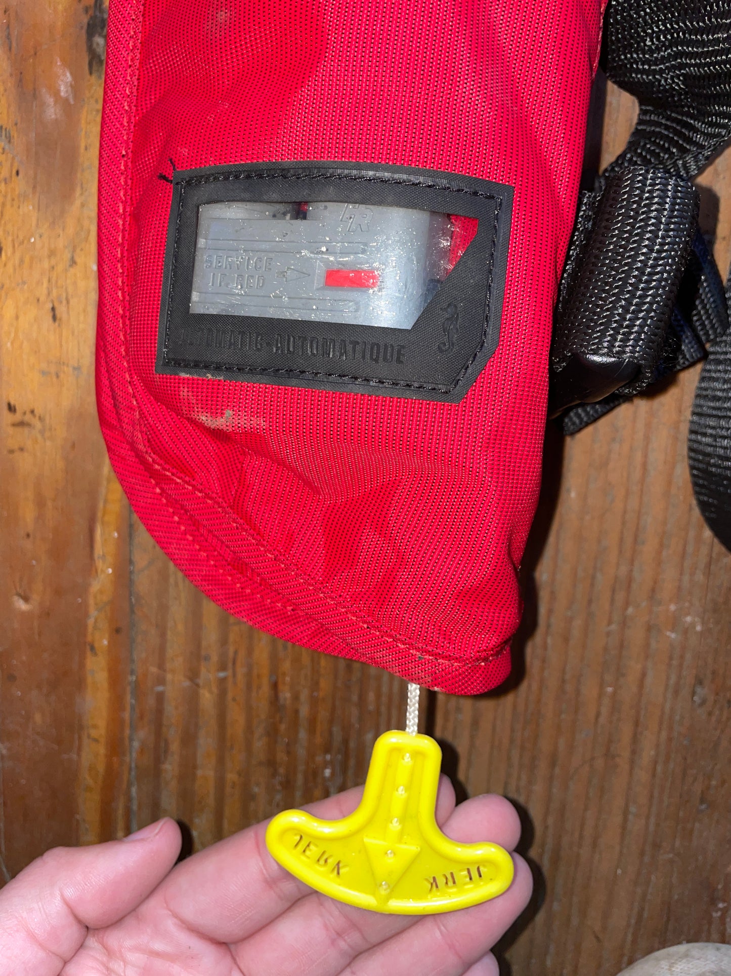 Like New Mustang Survival Adult Inflatable Type III PFD (NEEDS SERVICE)