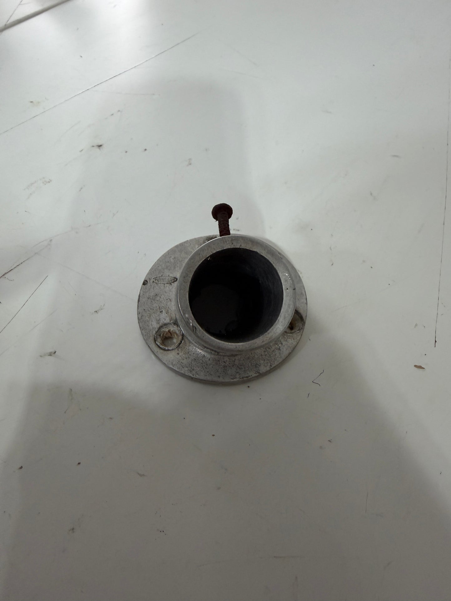 Aluminum Marinium Flag Pole Holder - 1"