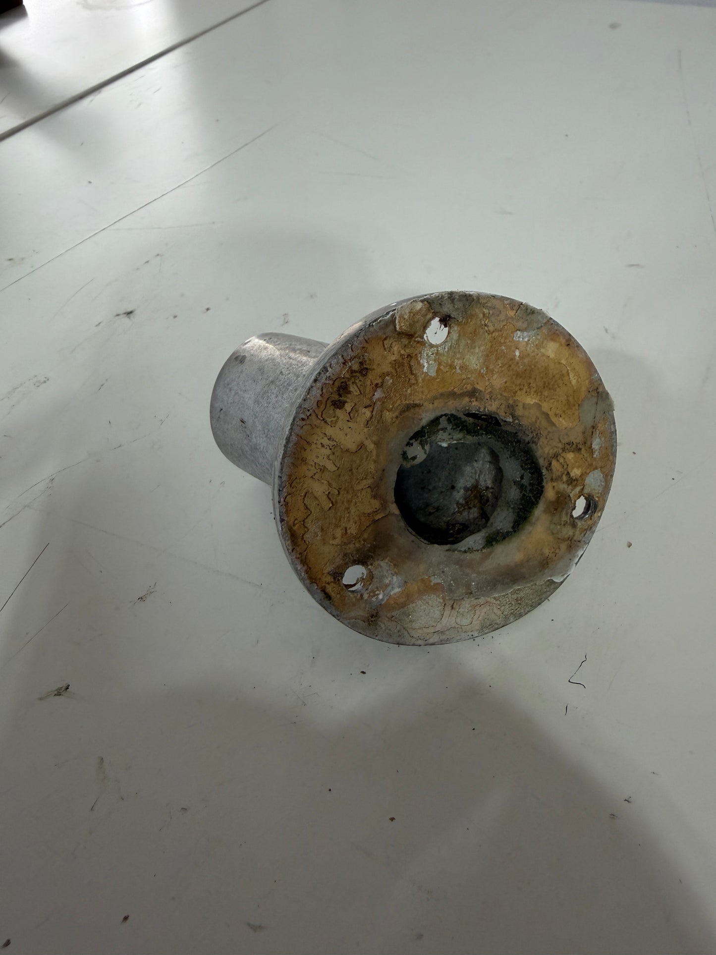 Aluminum Marinium Flag Pole Holder - 1"